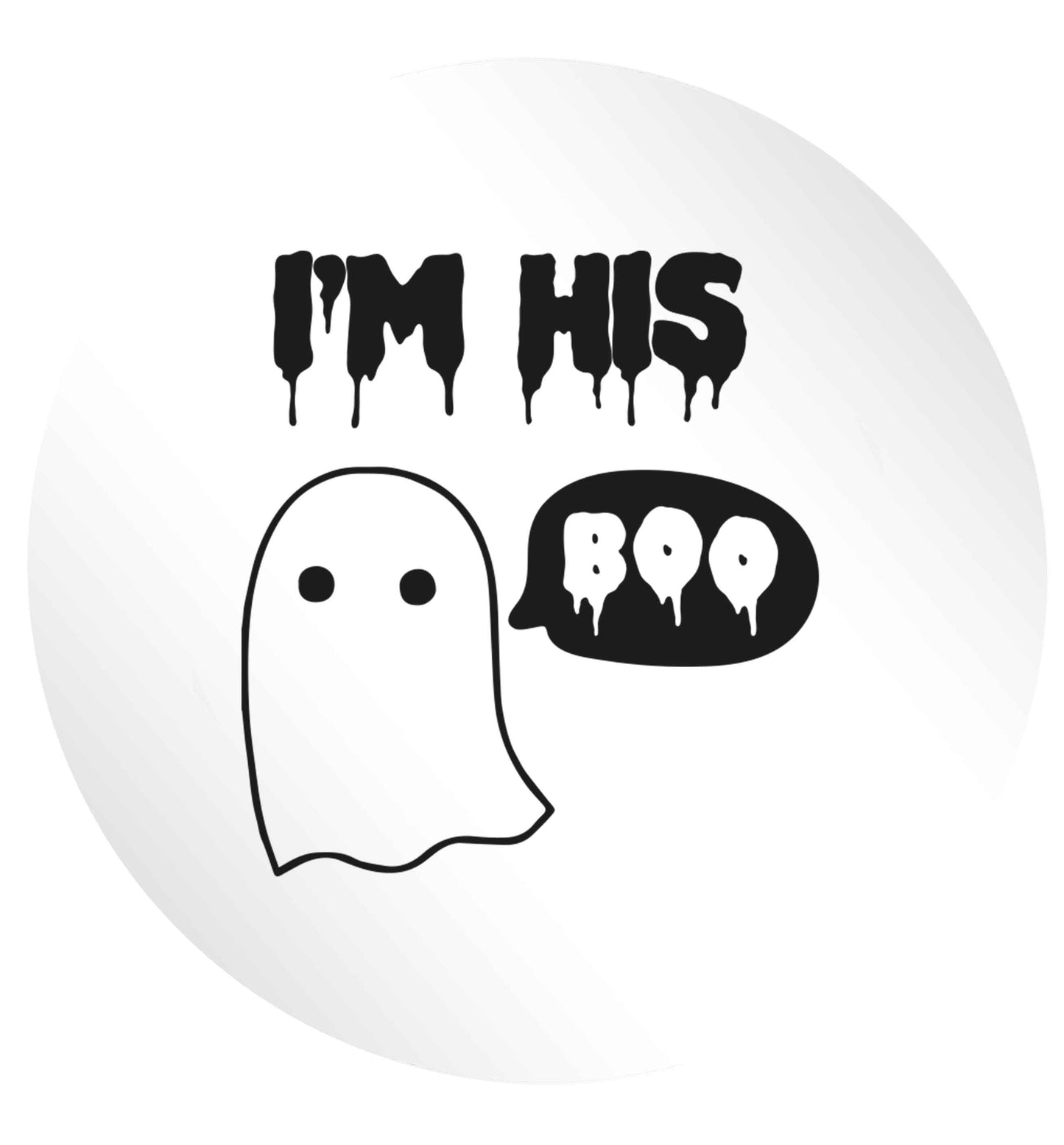 I'm his boo 24 @ 45mm matt circle stickers