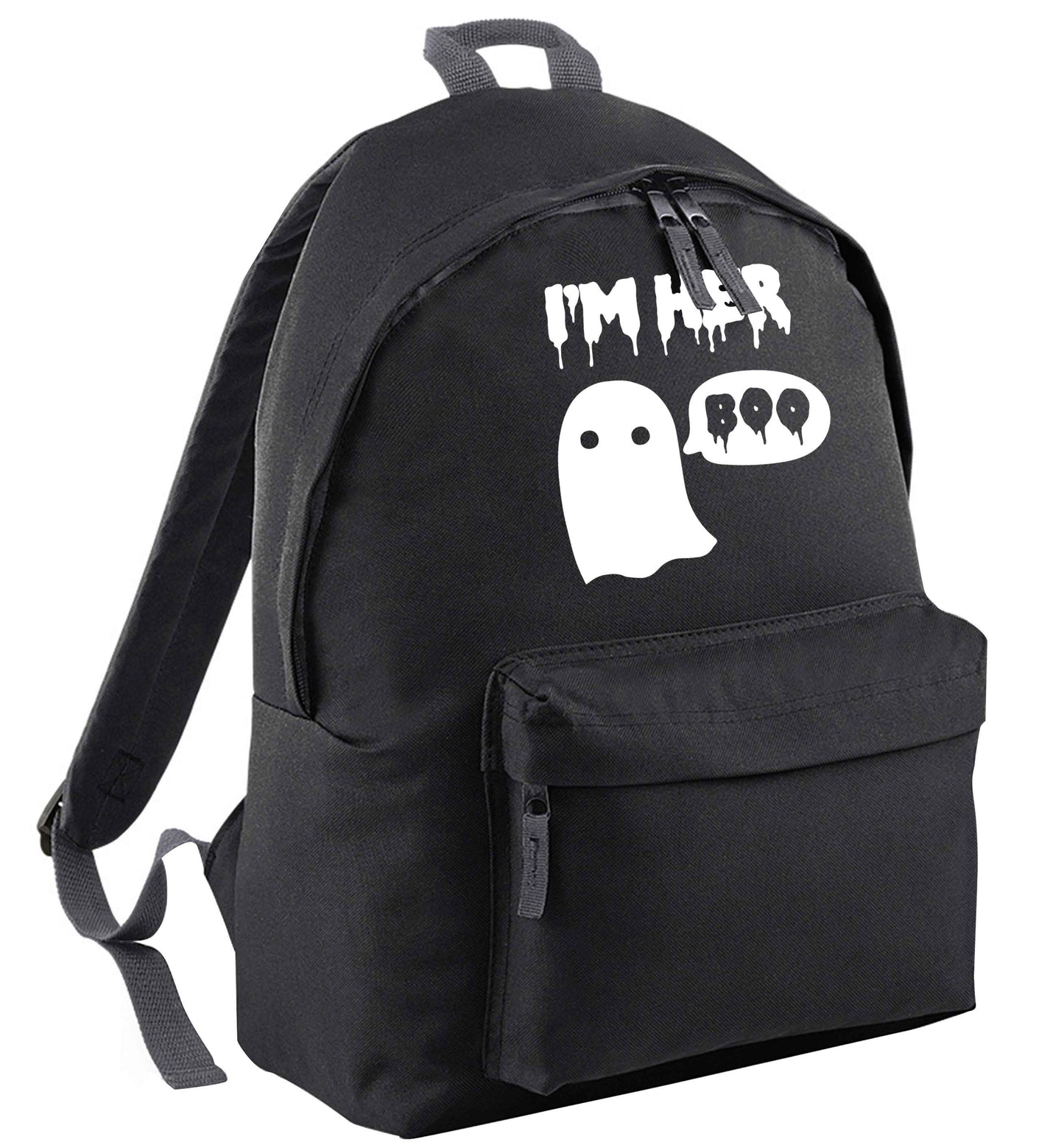 I'm her boo black adults backpack