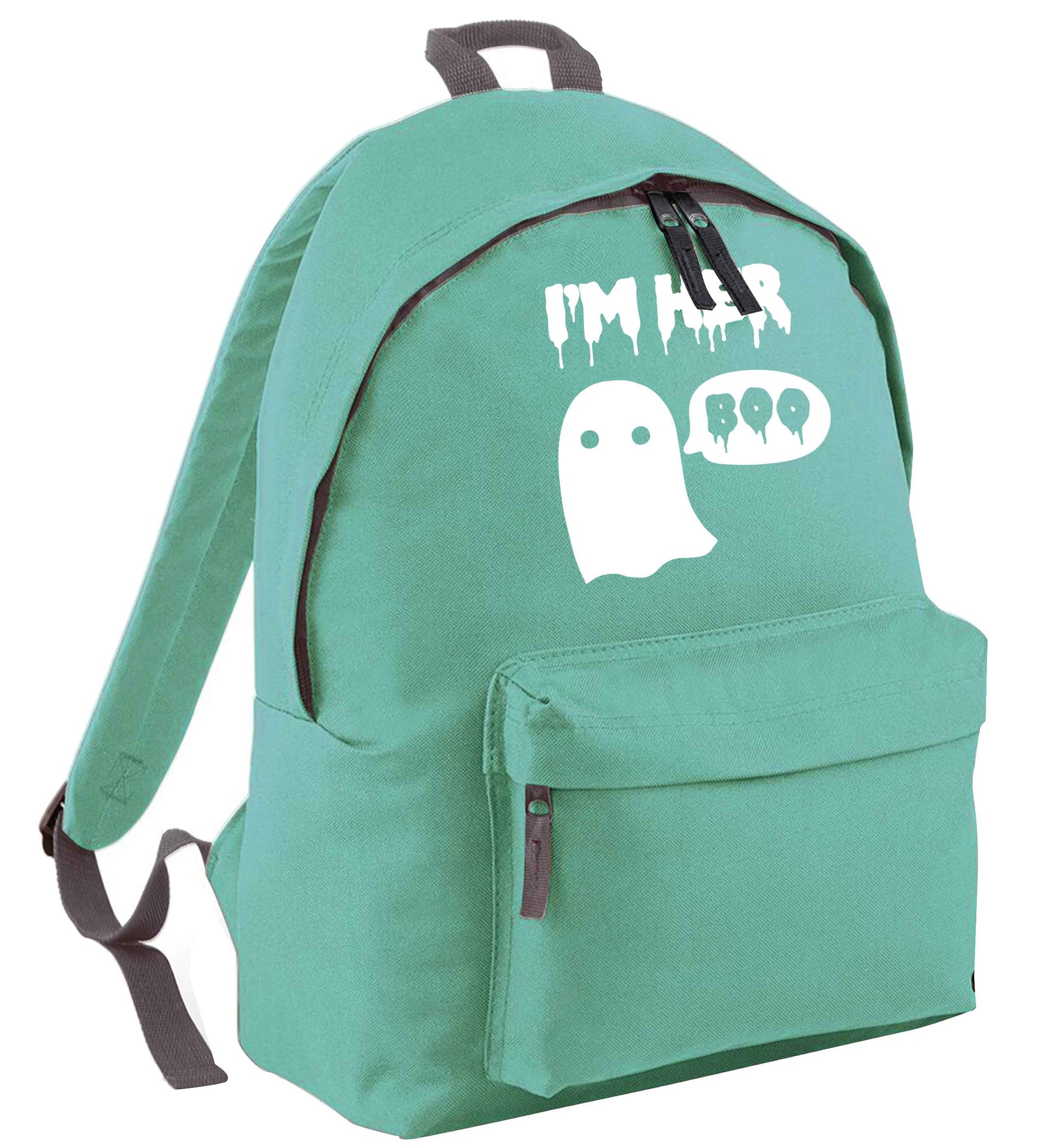 I'm her boo mint adults backpack