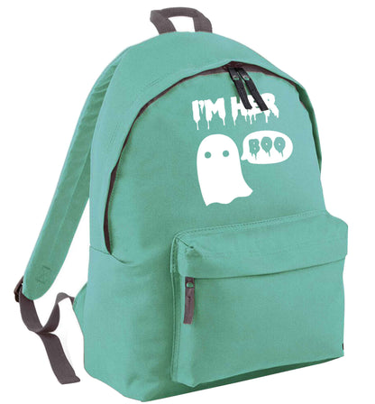 I'm her boo mint adults backpack