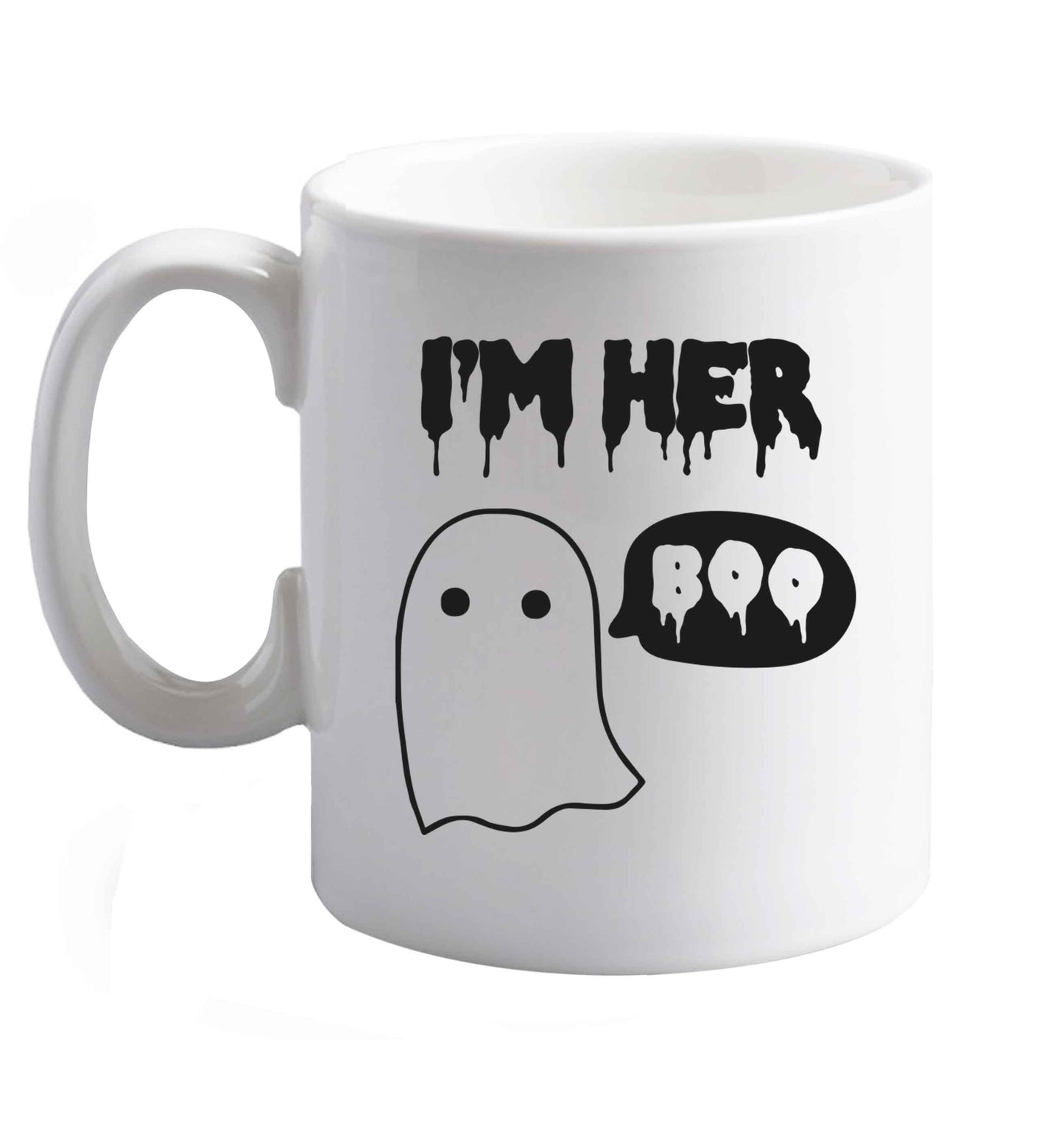 10 oz Favourite Type Pan Pancake ceramic mug right handed