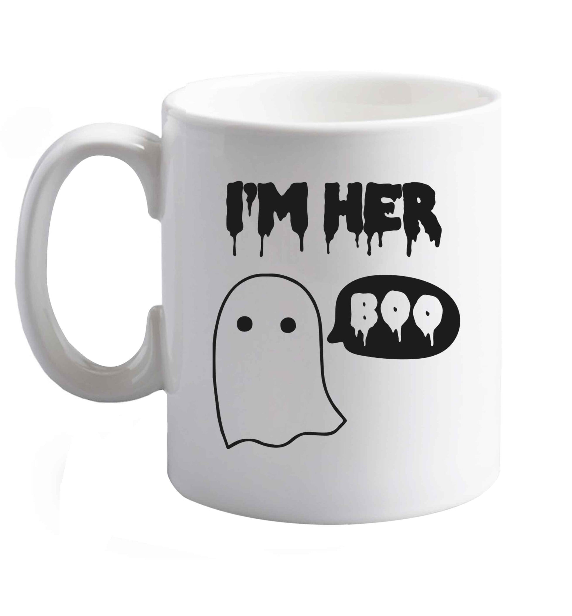 10 oz Favourite Type Pan Pancake ceramic mug right handed