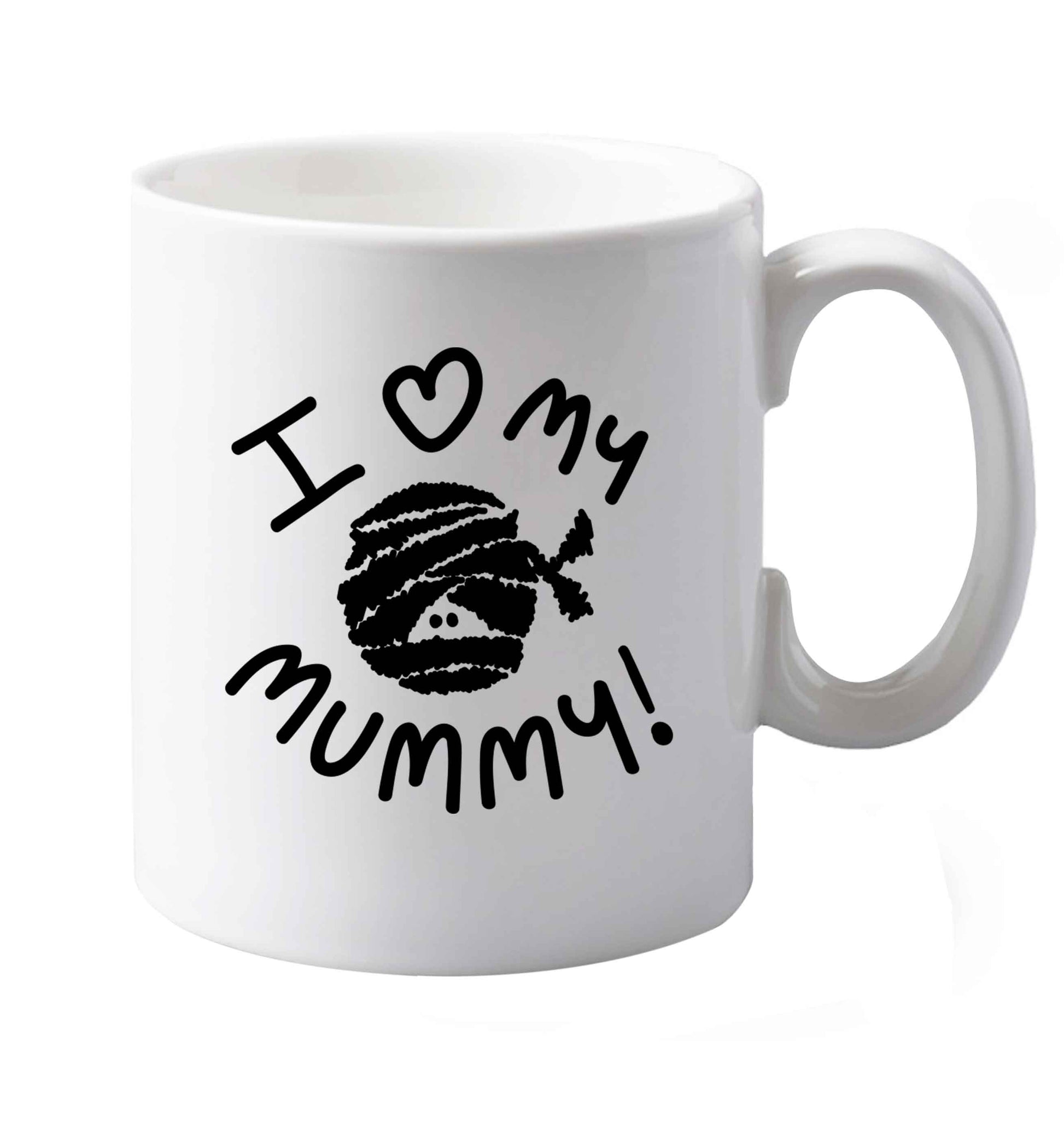 10 oz Favourite Type Pan Pancake ceramic mug both sides