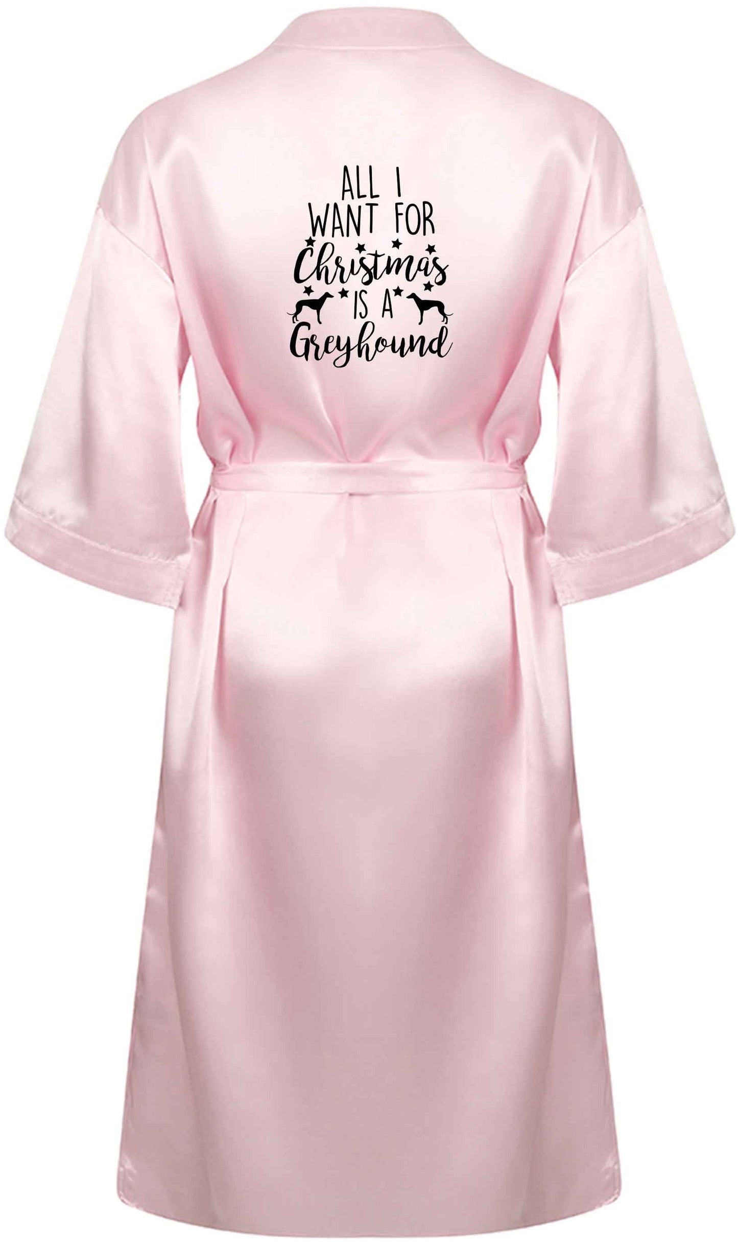 All I want for Christmas is a greyhound XL/XXL pink ladies dressing gown size 16/18