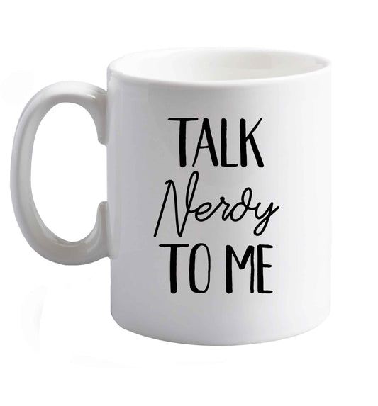 10 oz Favourite Type Pan Pancake ceramic mug right handed