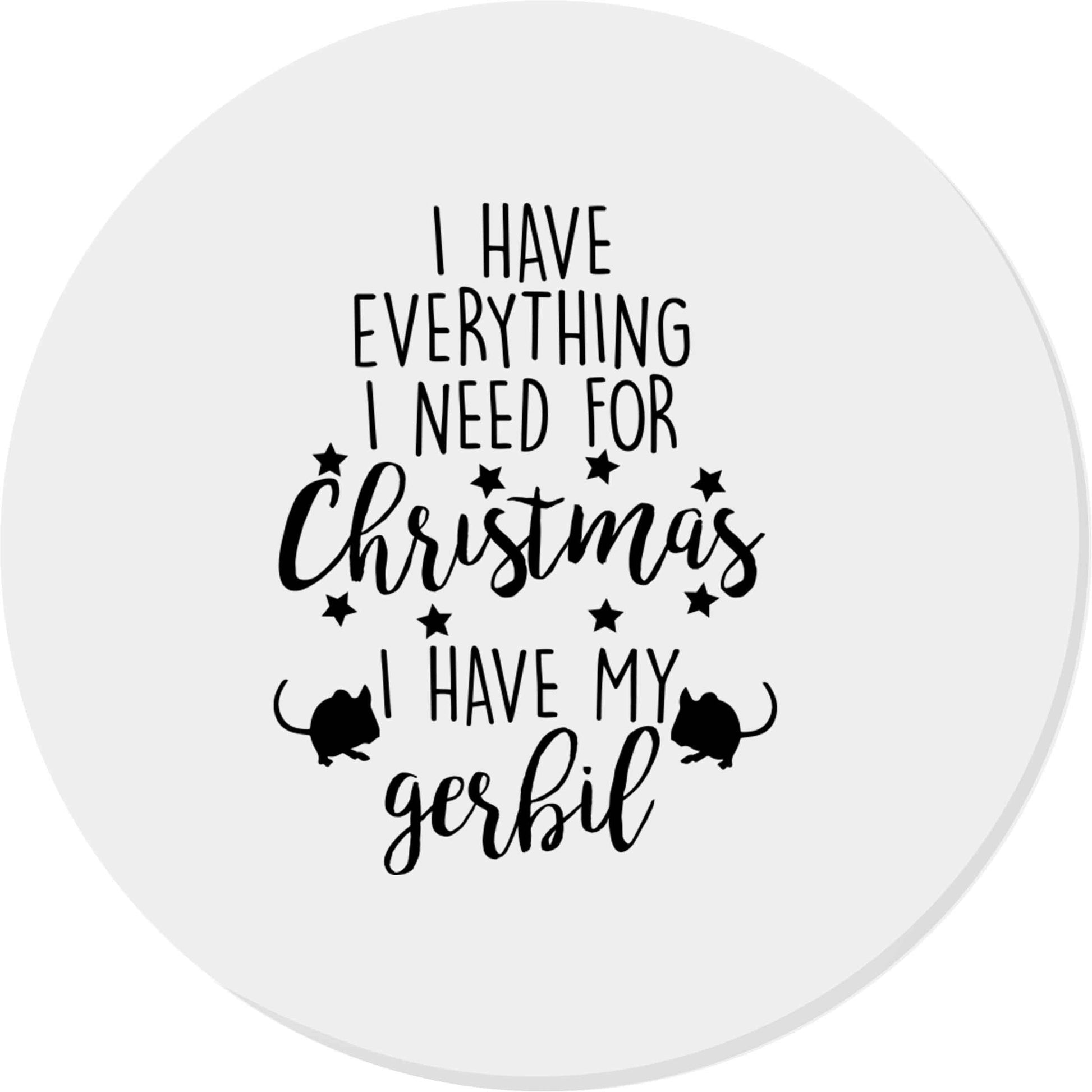 I have everything I need for Christmas I have my gerbil | Magnet