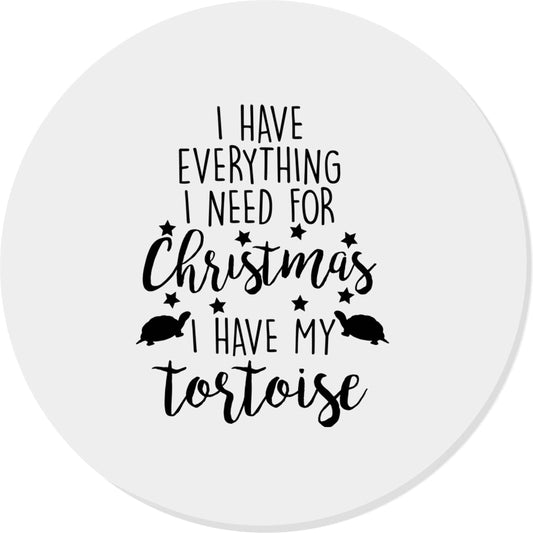 I have everything I need for Christmas I have my tortoise | Magnet