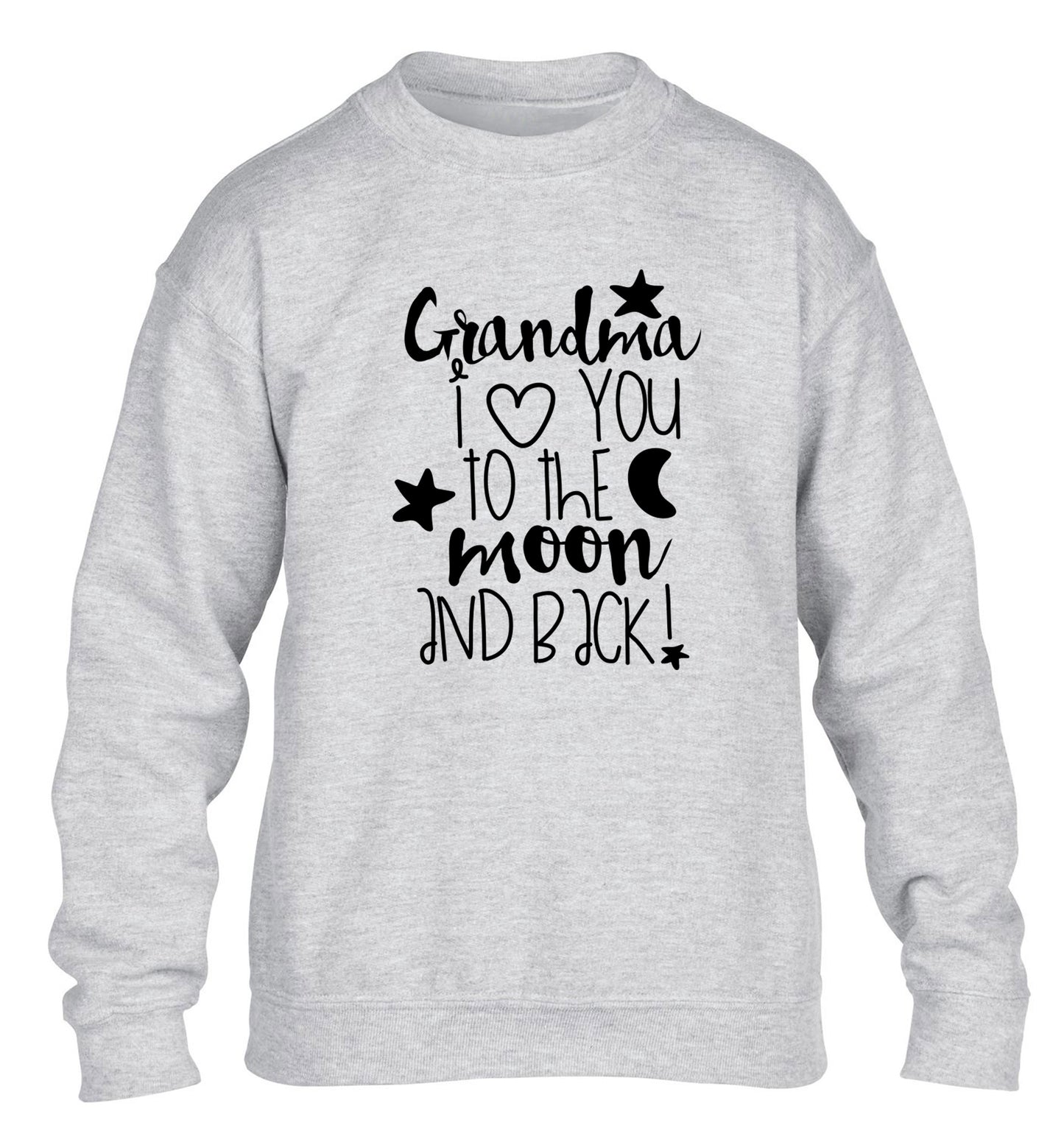 Nana's little bodybuilder children's grey sweater 12-14 Years