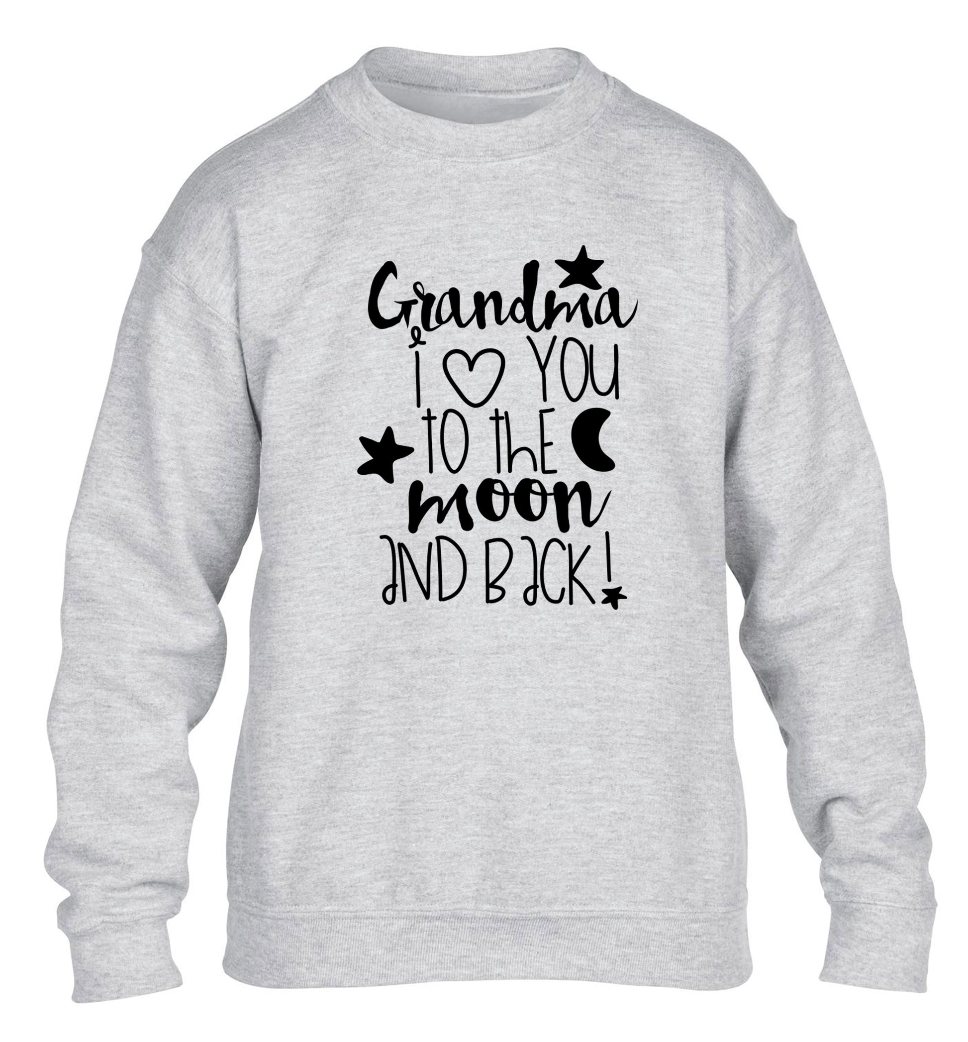 Nana's little bodybuilder children's grey sweater 12-14 Years