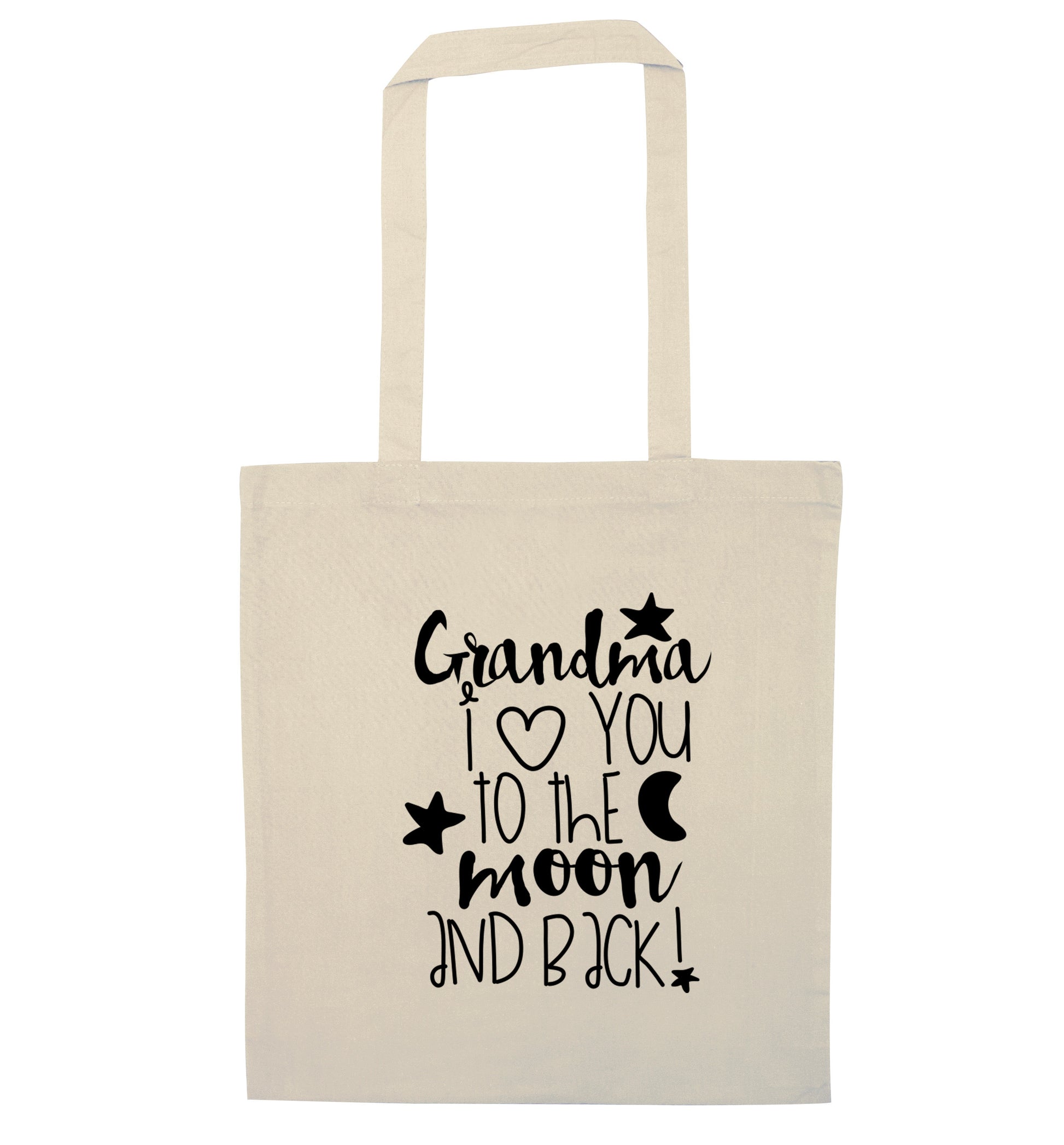 Nana's little bodybuilder natural tote bag