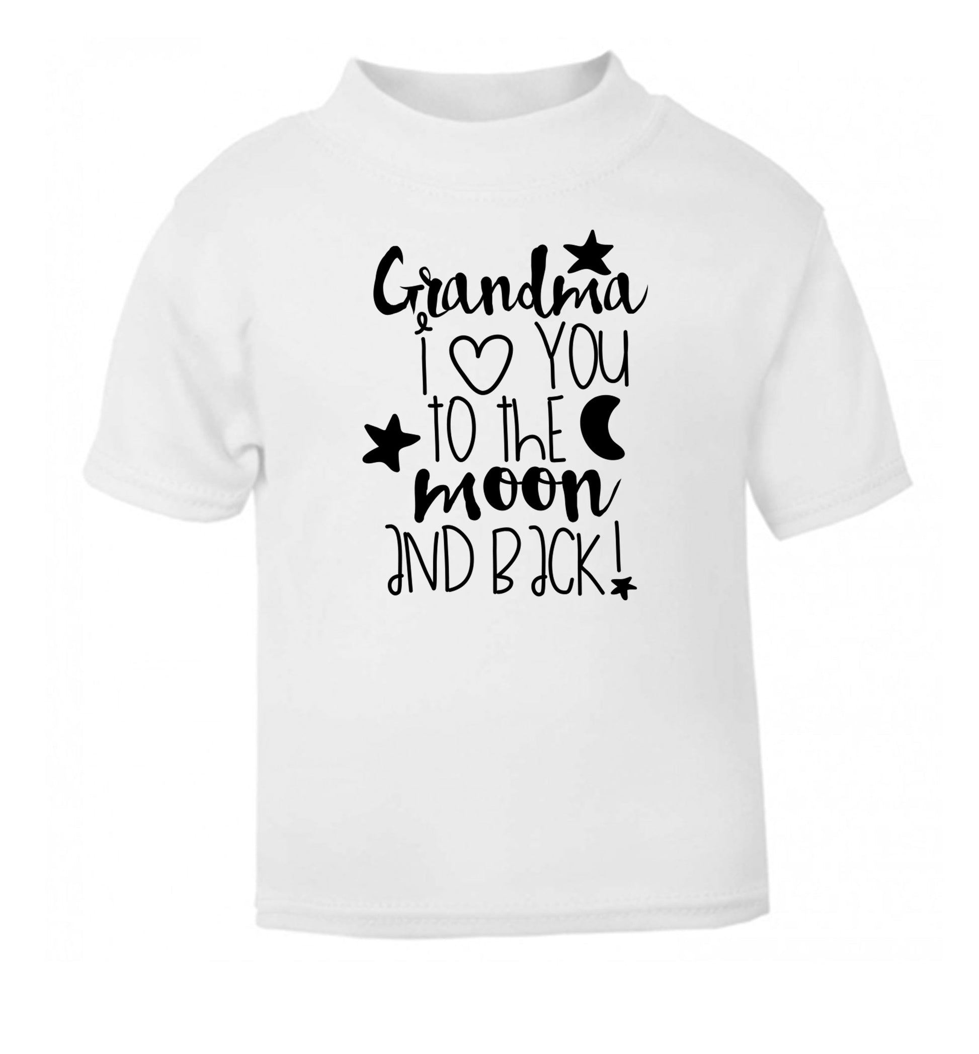 Nana's little bodybuilder white Baby Toddler Tshirt 2 Years