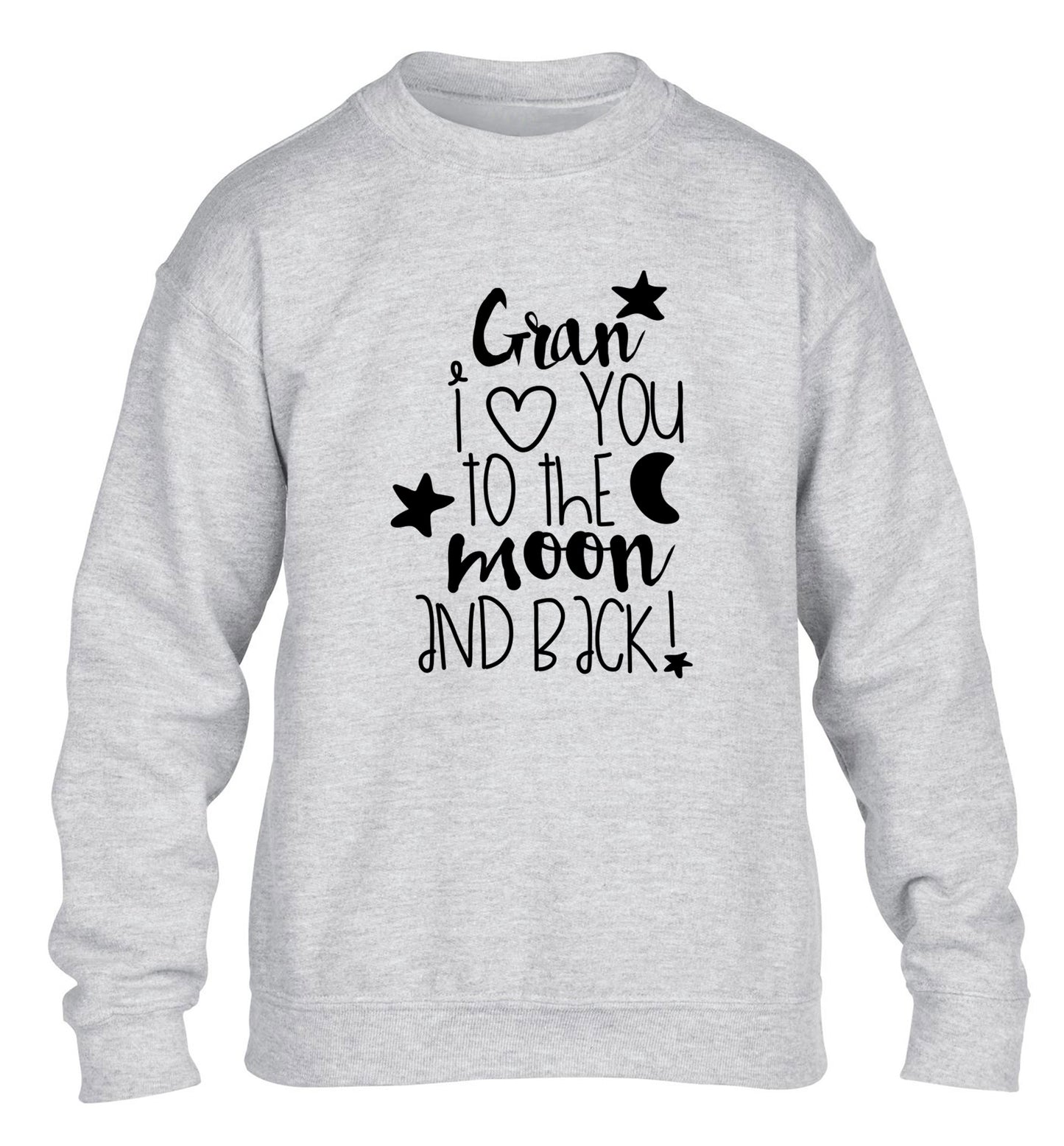 Nana's little bodybuilder children's grey  sweater 12-14 Years