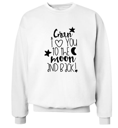 Nana's little bodybuilder Adult's unisex white  sweater 2XL
