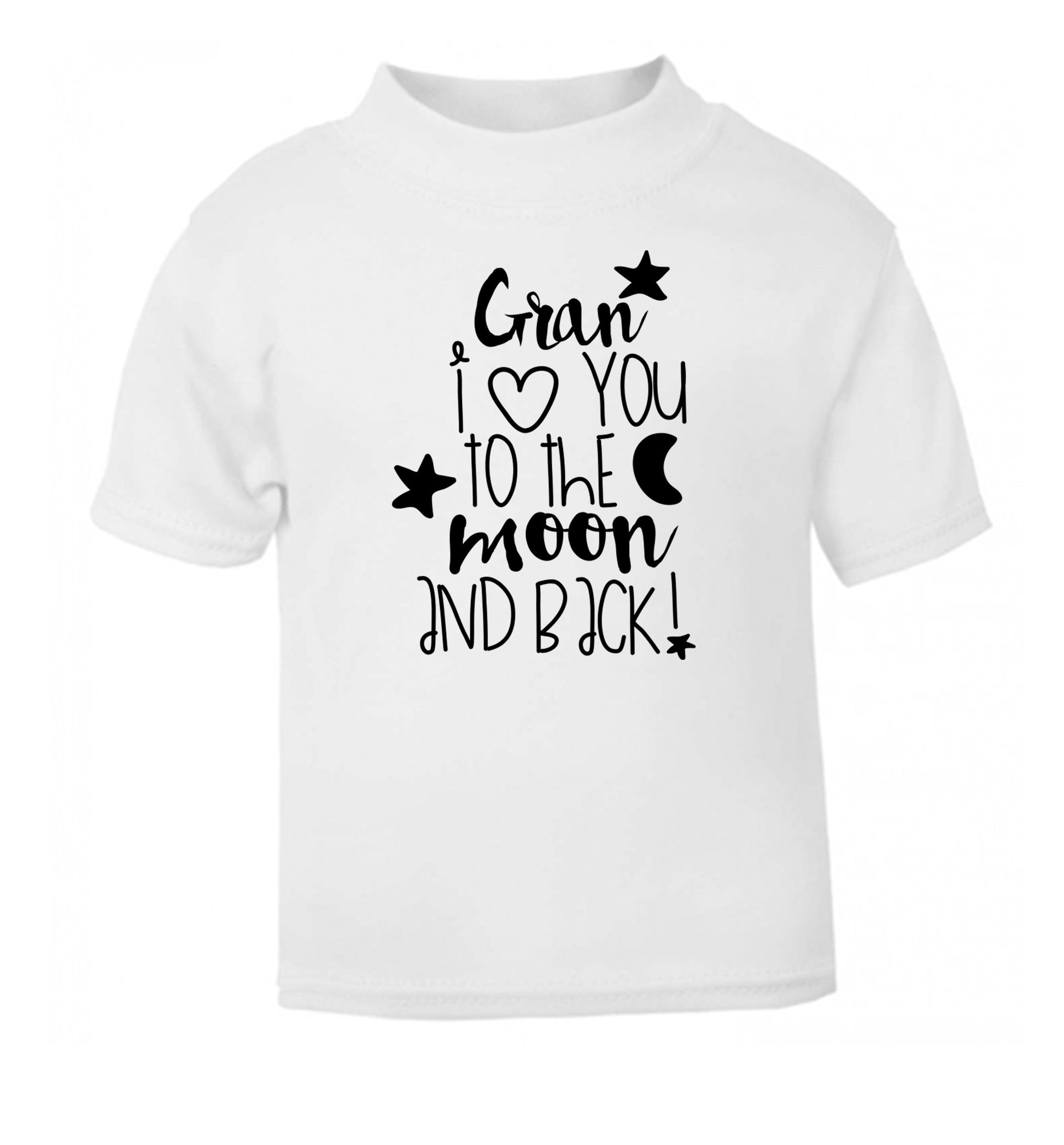 Nana's little bodybuilder white Baby Toddler Tshirt 2 Years