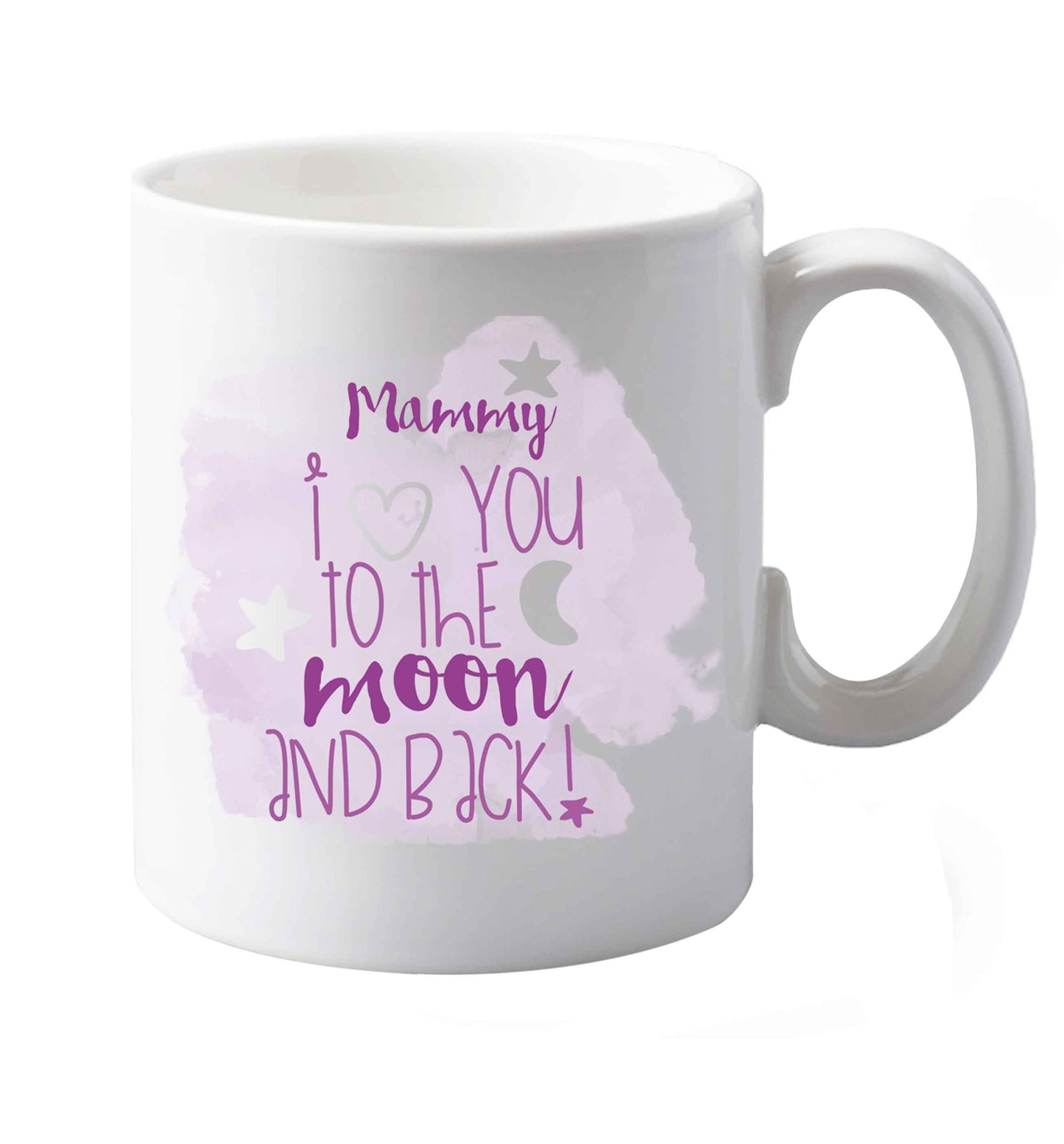 10 oz Mammy I love you to the moon and back ceramic mug both sides