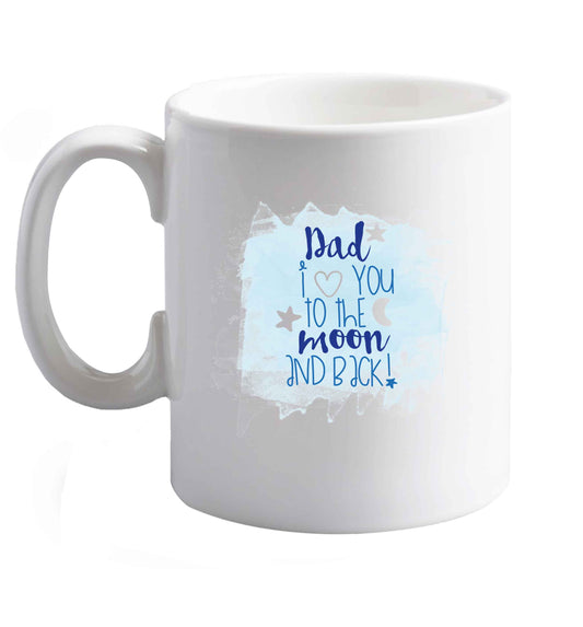 10 oz Favourite Type Pan Pancake ceramic mug right handed