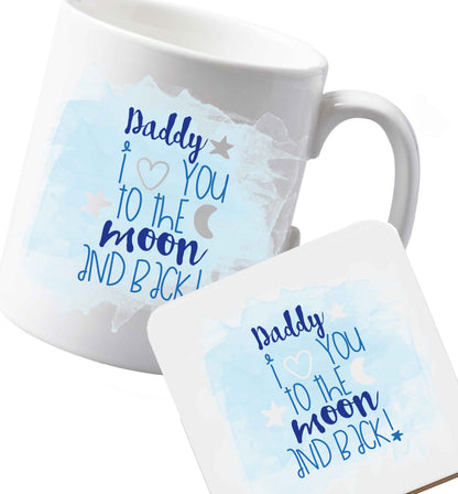 10 oz Ceramic mug and coaster Favourite Type Pan Pancake both sides