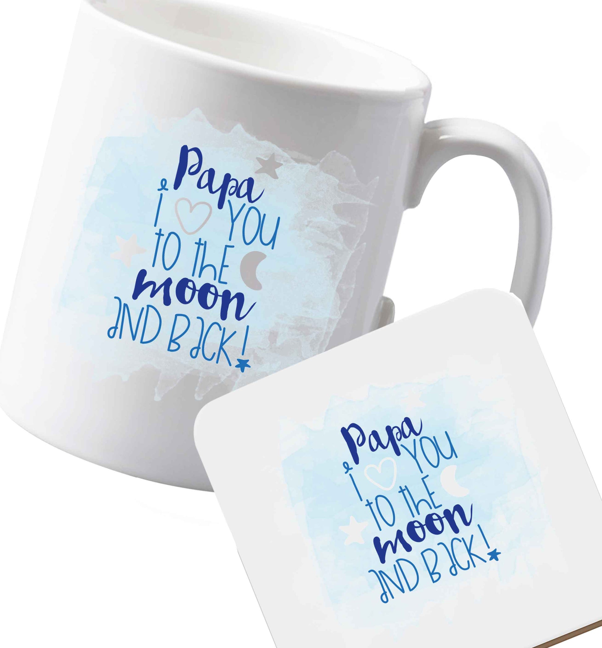 10 oz Ceramic mug and coaster Favourite Type Pan Pancake both sides