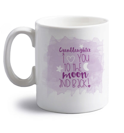 right handed white ceramic mug 