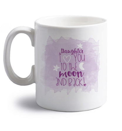 right handed white ceramic mug 