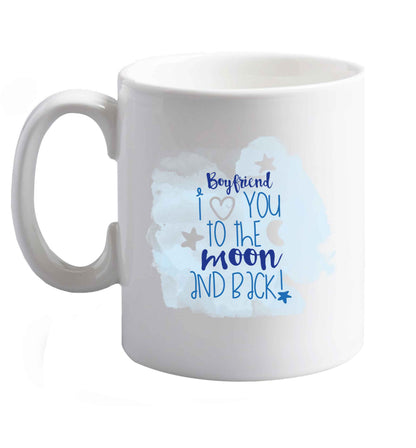 10 oz Favourite Type Pan Pancake ceramic mug right handed
