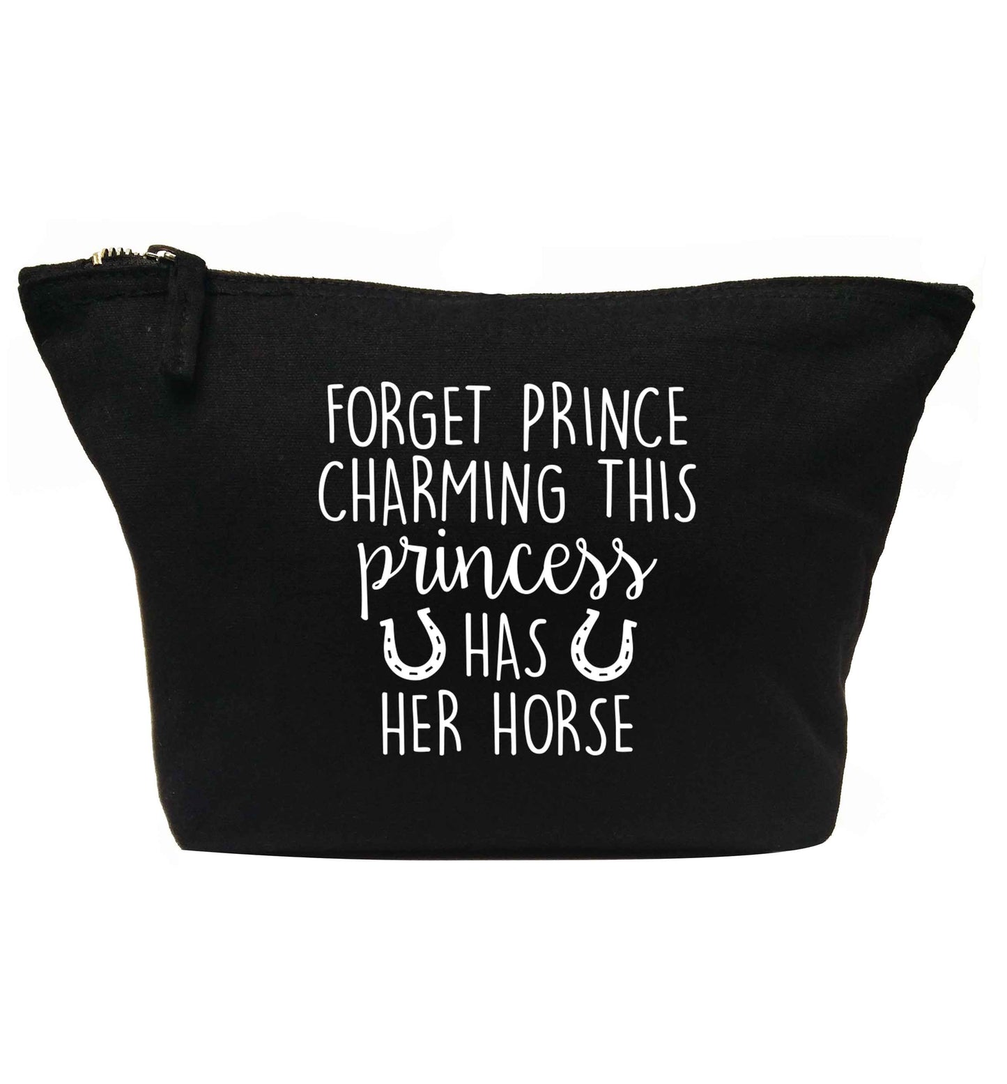Forget prince charming this princess has her horse | Makeup / wash bag