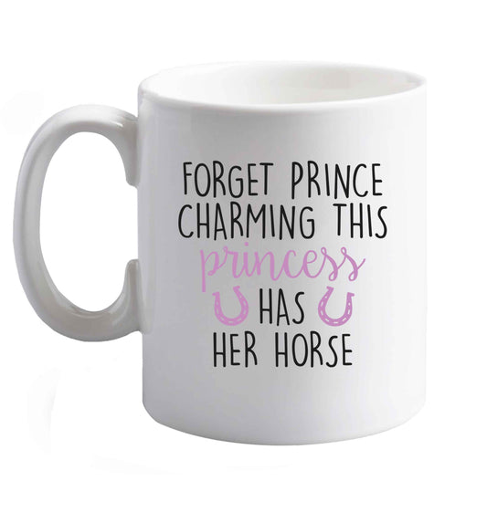 10 oz Favourite Type Pan Pancake ceramic mug right handed