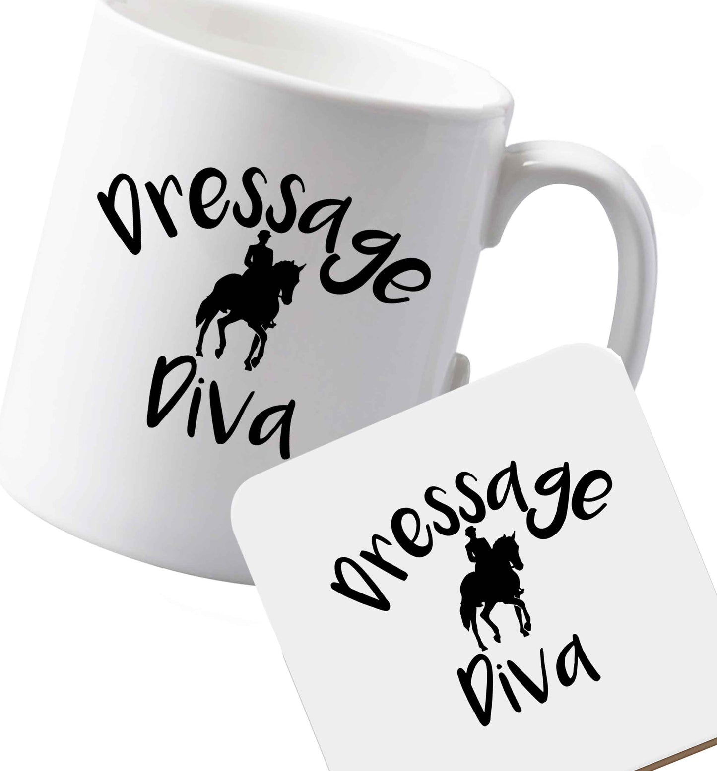 10 oz Ceramic mug and coaster Favourite Type Pan Pancake both sides