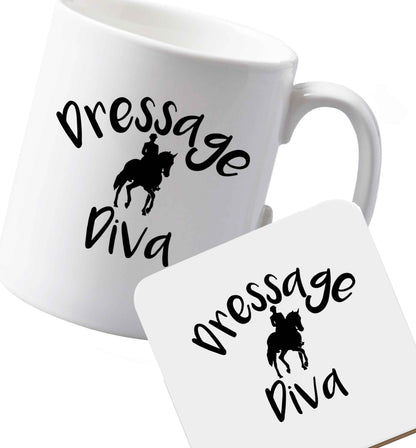 10 oz Ceramic mug and coaster Favourite Type Pan Pancake both sides