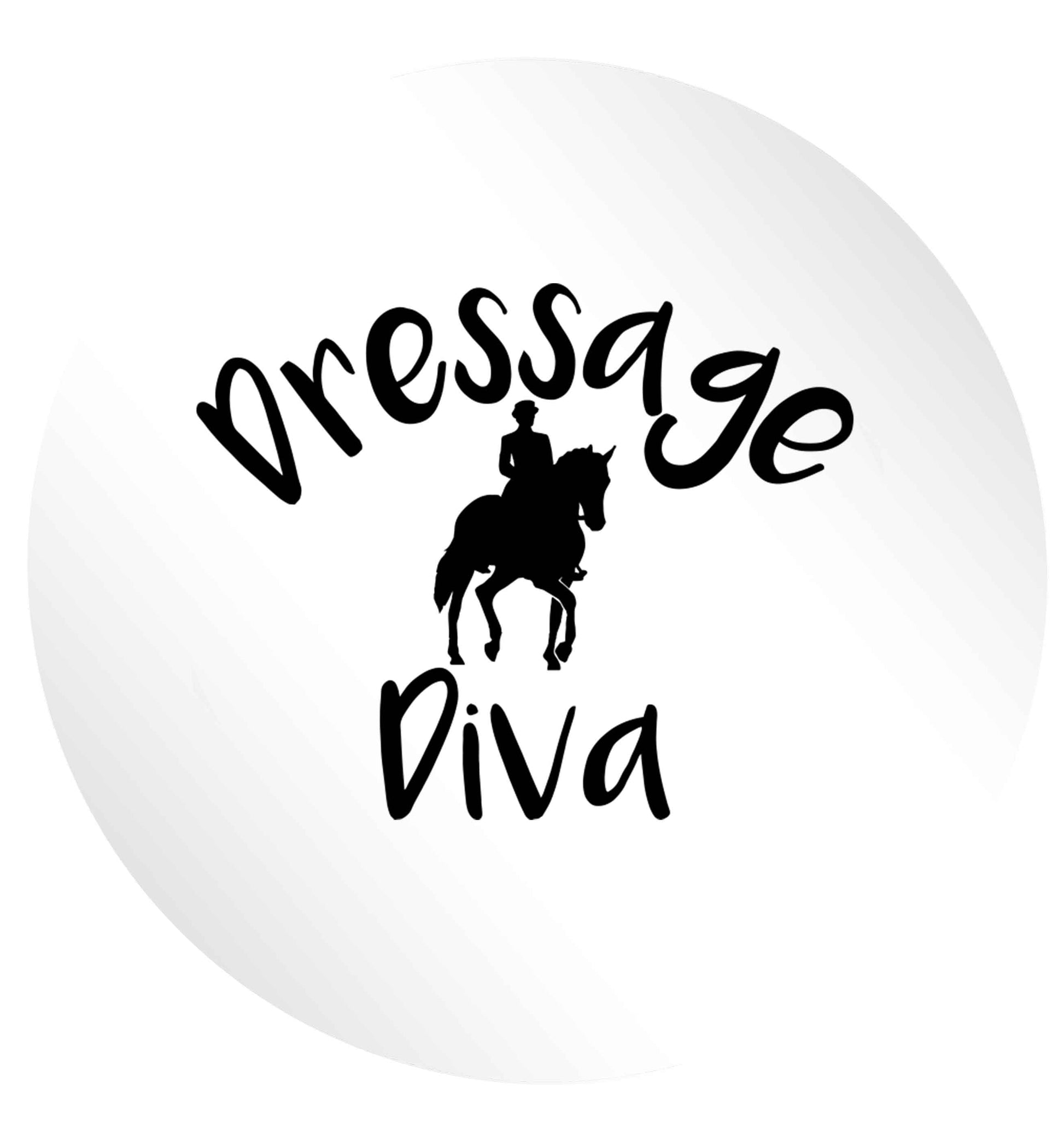Dressage diva 24 @ 45mm matt circle stickers