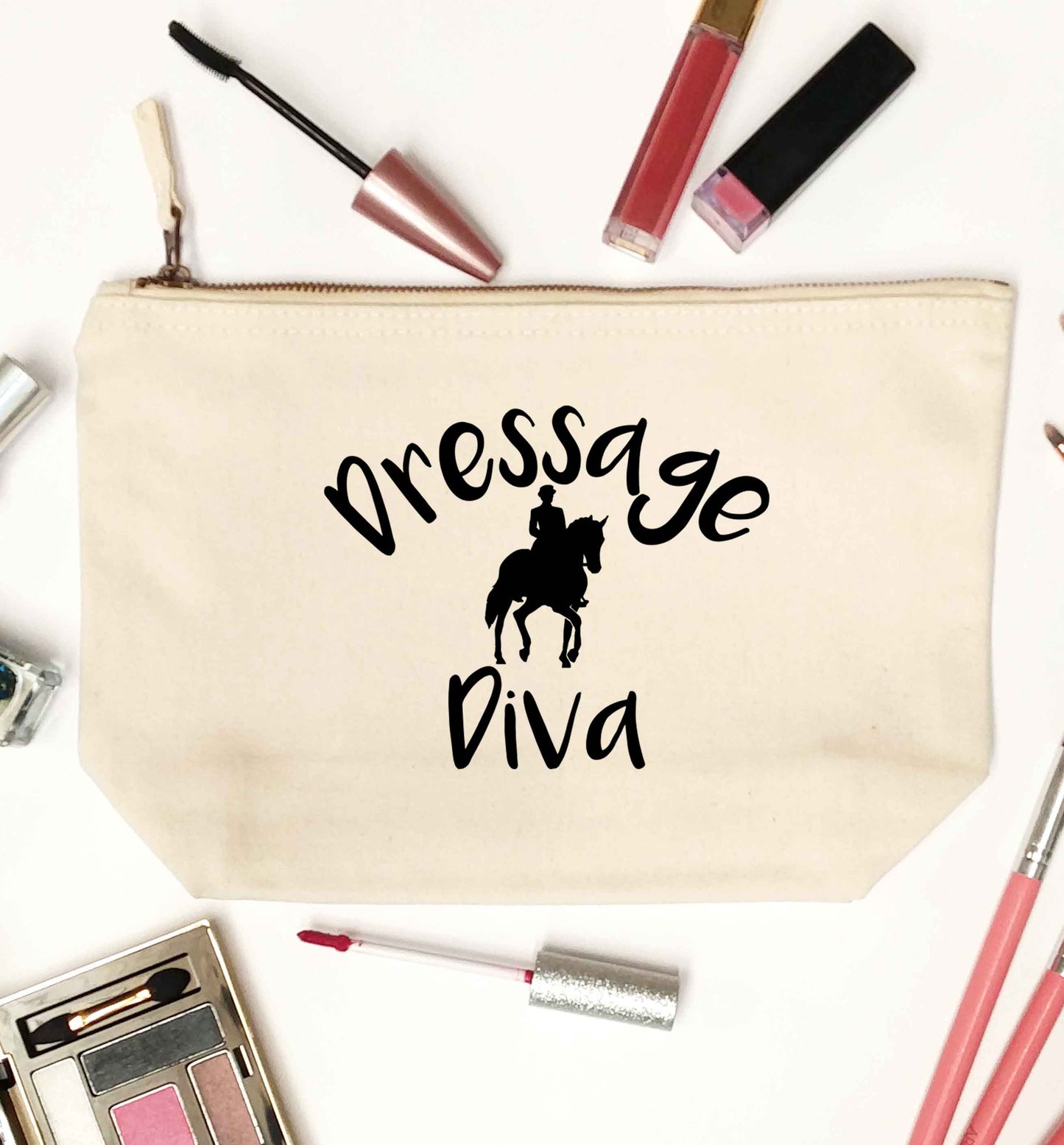Dressage diva natural makeup bag
