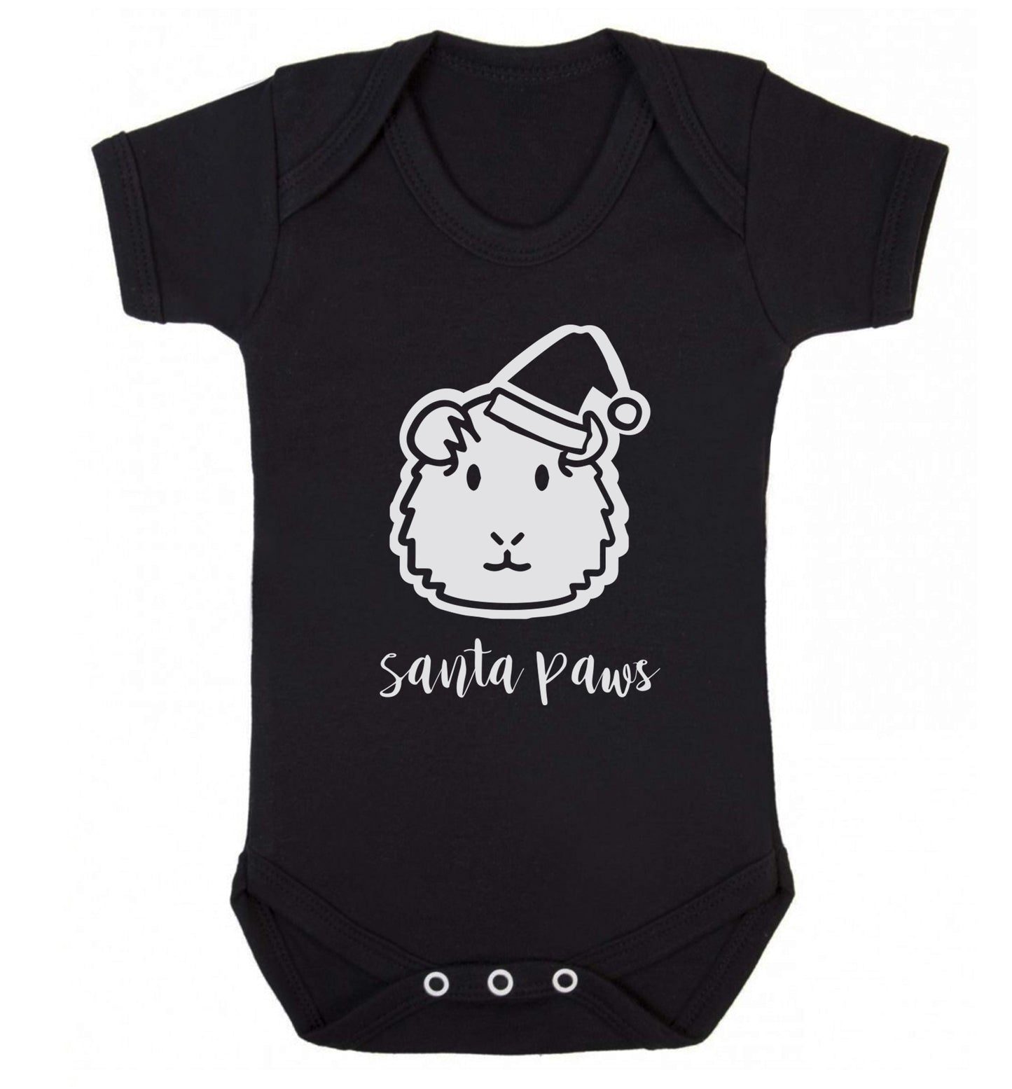Guinea pig Santa Paws Baby Vest black 18-24 months