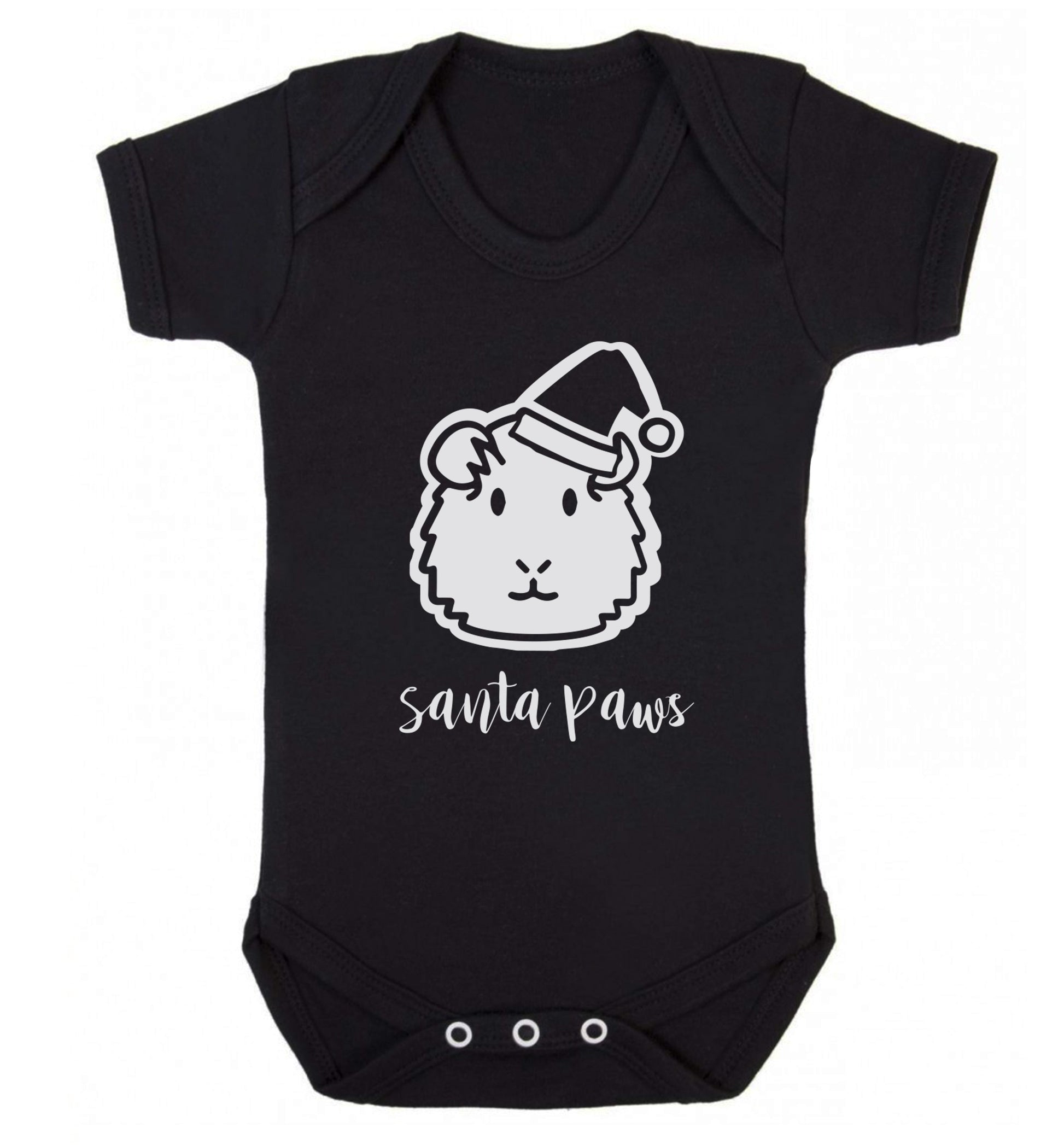 Guinea pig Santa Paws Baby Vest black 18-24 months