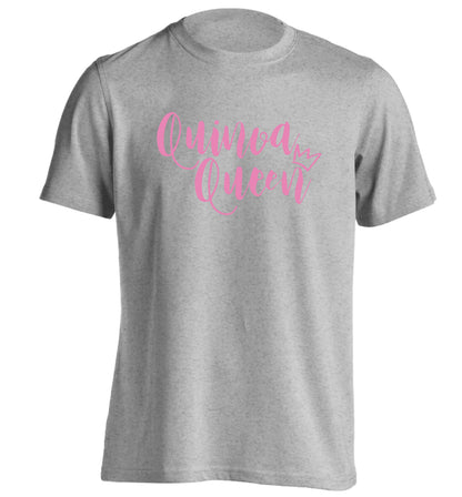 Quinoa Queen adults unisex grey Tshirt 2XL