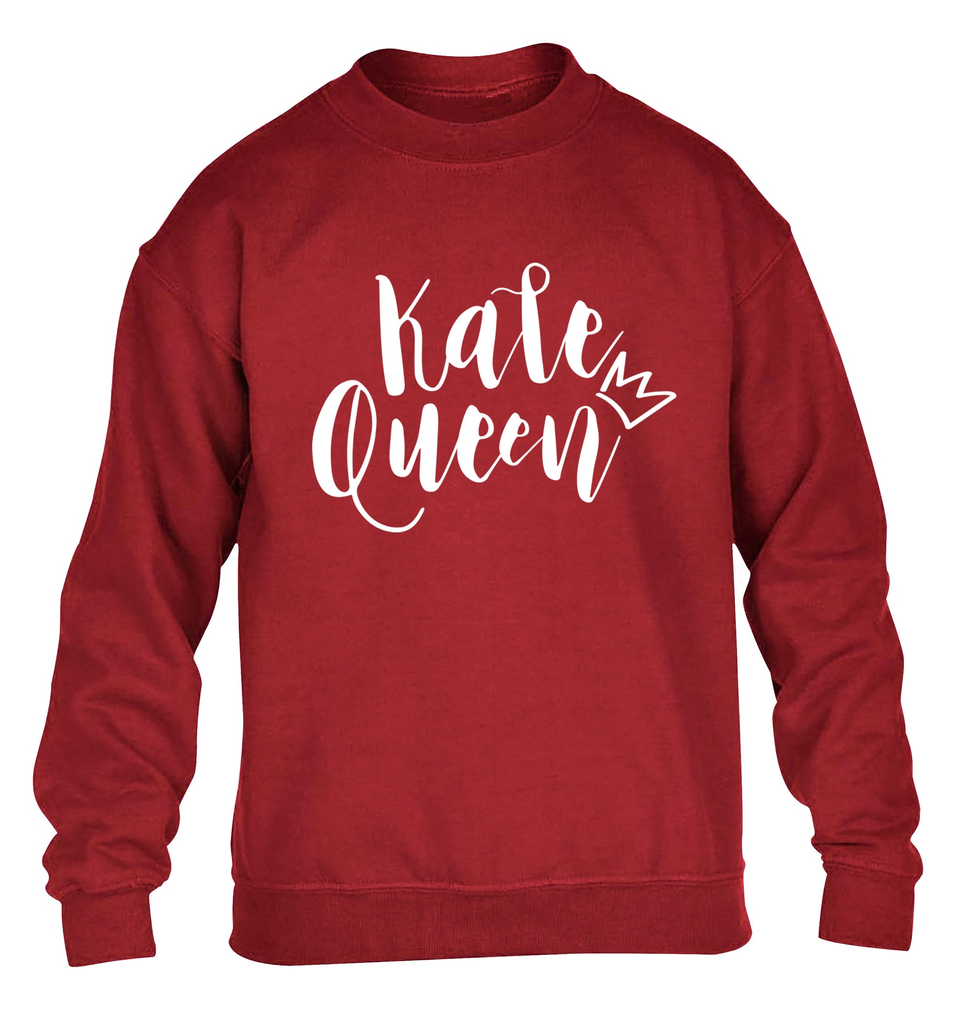 Kale Queen children's grey  sweater 12-14 Years