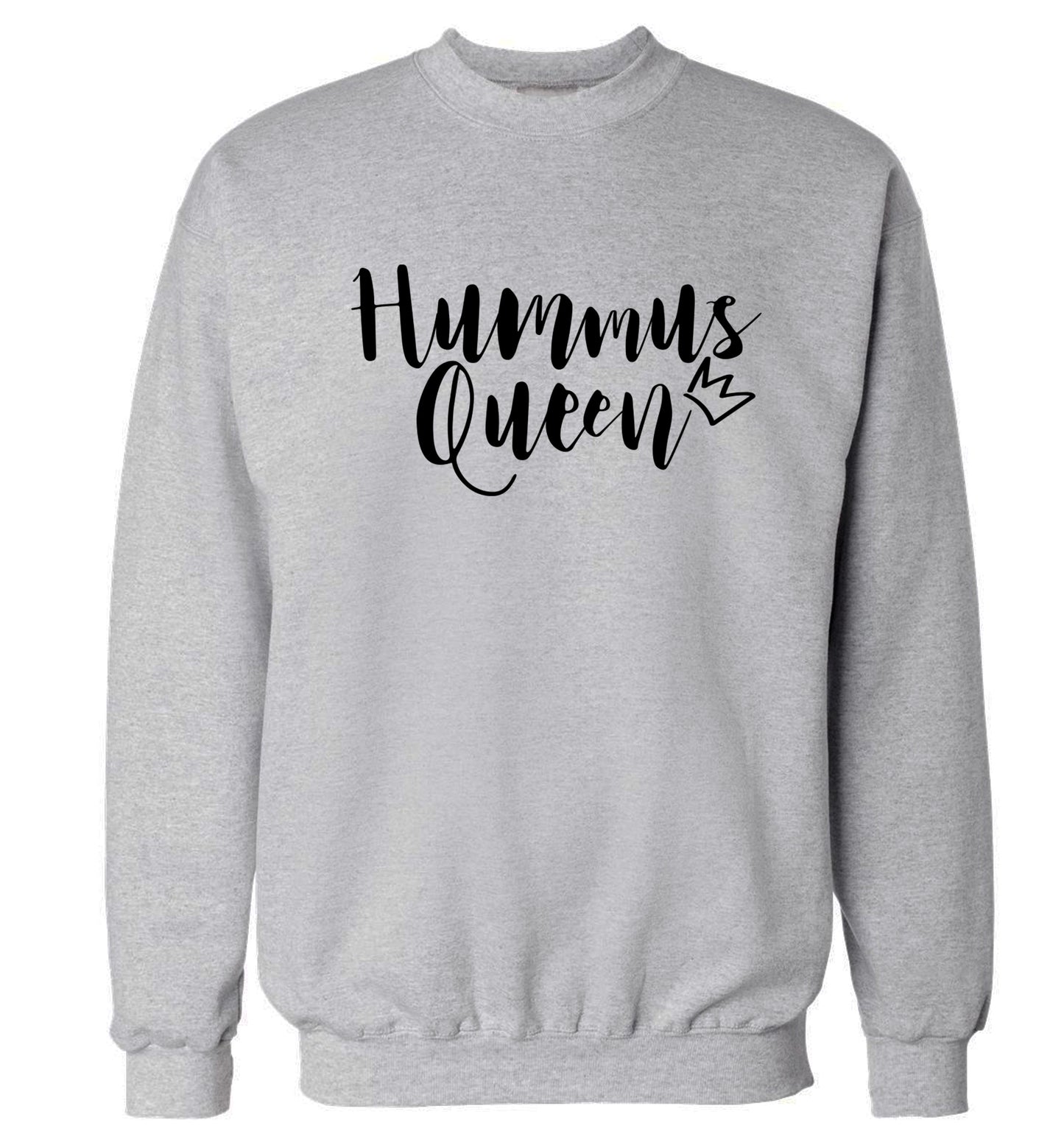 Hummus Hoe Adult's unisex grey  sweater 2XL