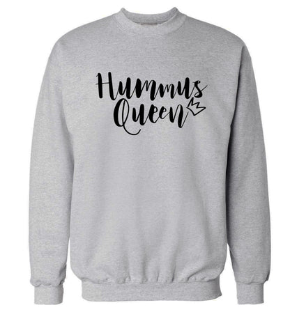Hummus Hoe Adult's unisex grey  sweater 2XL