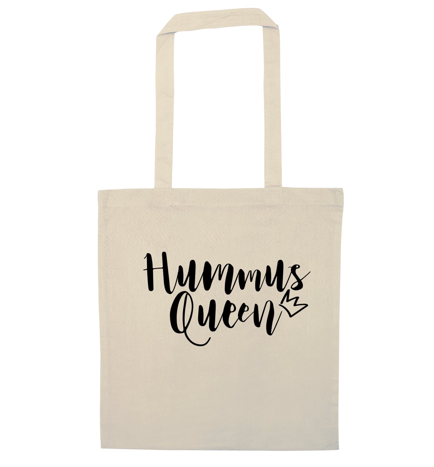 Hummus Hoe natural tote bag