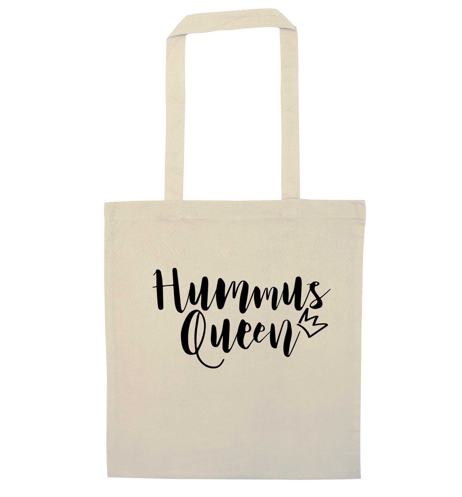 Hummus Hoe natural tote bag