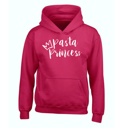 Pasta Princess children's pink hoodie 12-14 Years