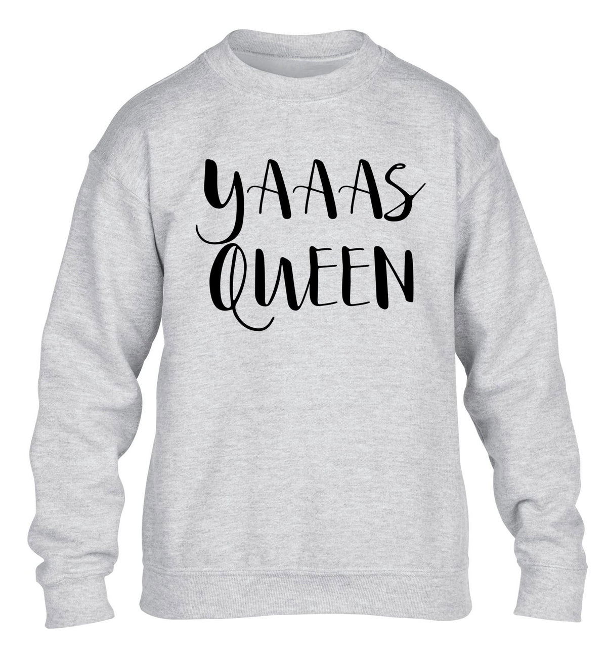 Yas Queen children's grey sweater 12-14 Years