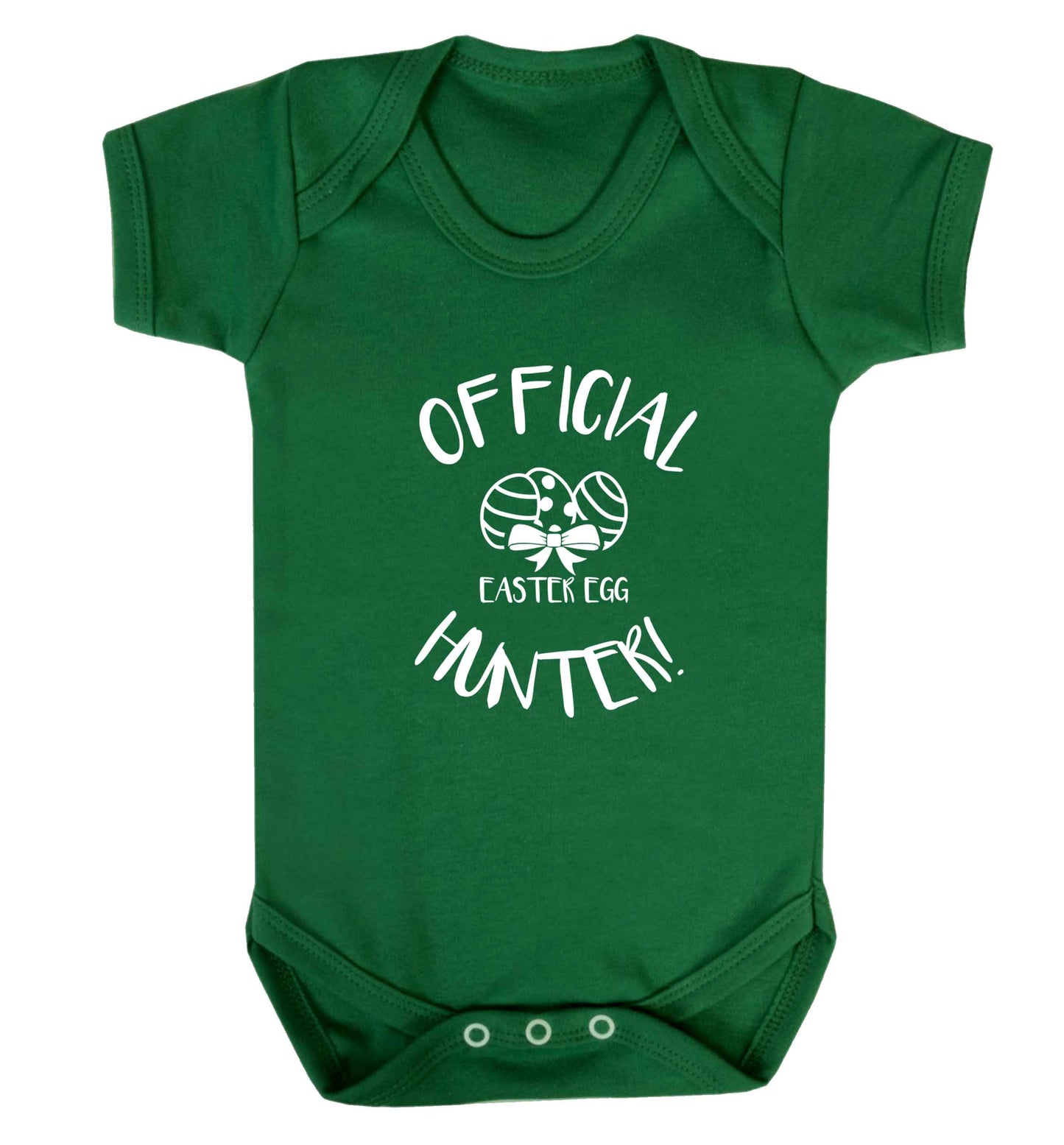 Official Easter egg hunter! baby vest green 18-24 months