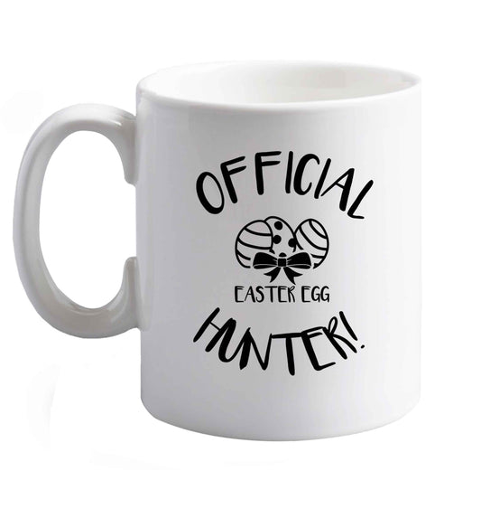 10 oz Favourite Type Pan Pancake ceramic mug right handed