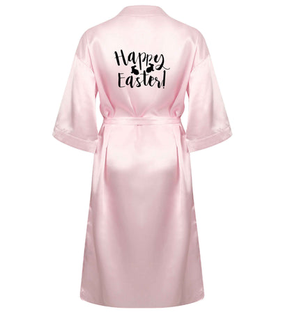 Happy easter XL/XXL pink  ladies dressing gown size 16/18