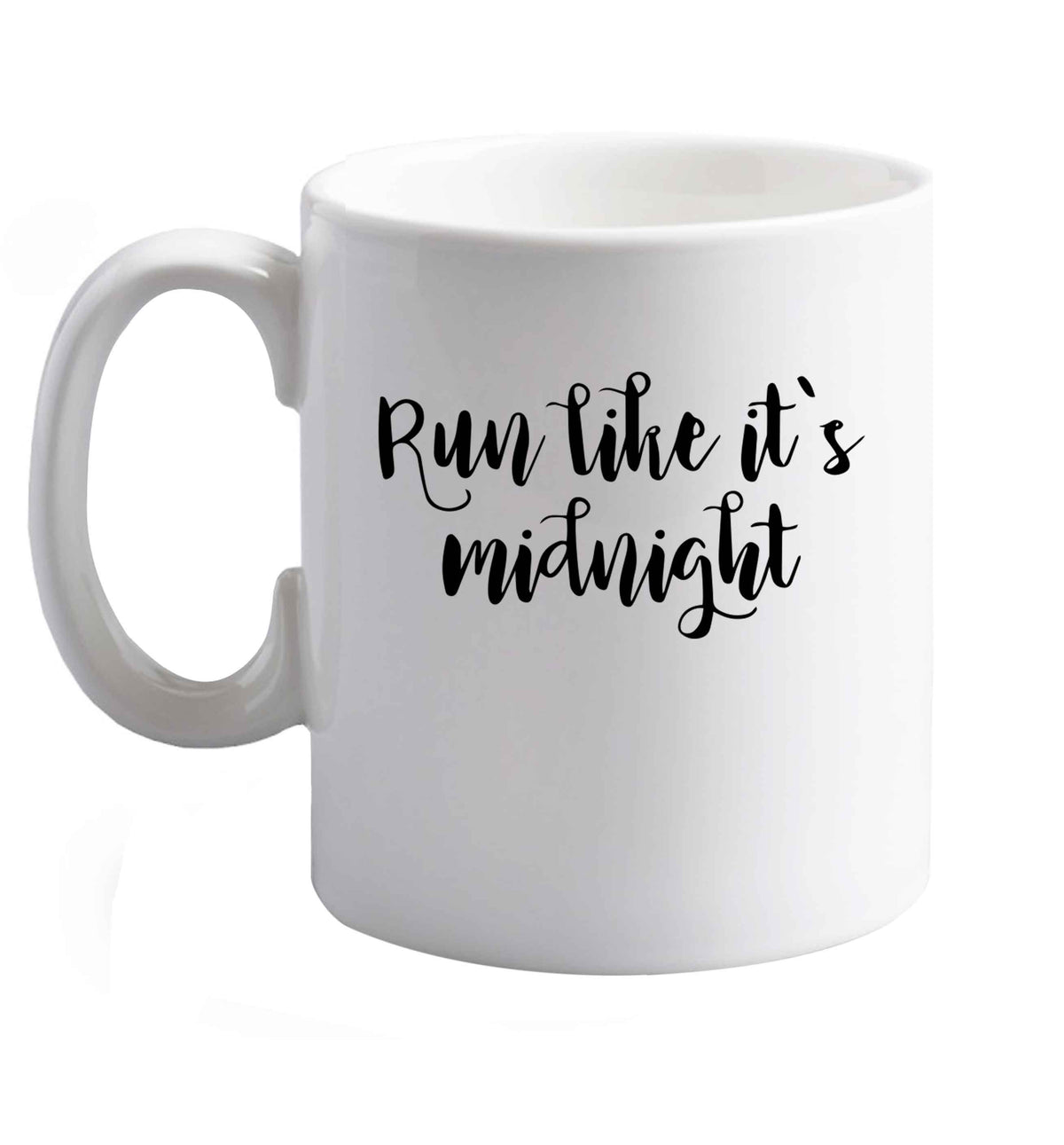 10 oz Favourite Type Pan Pancake ceramic mug right handed