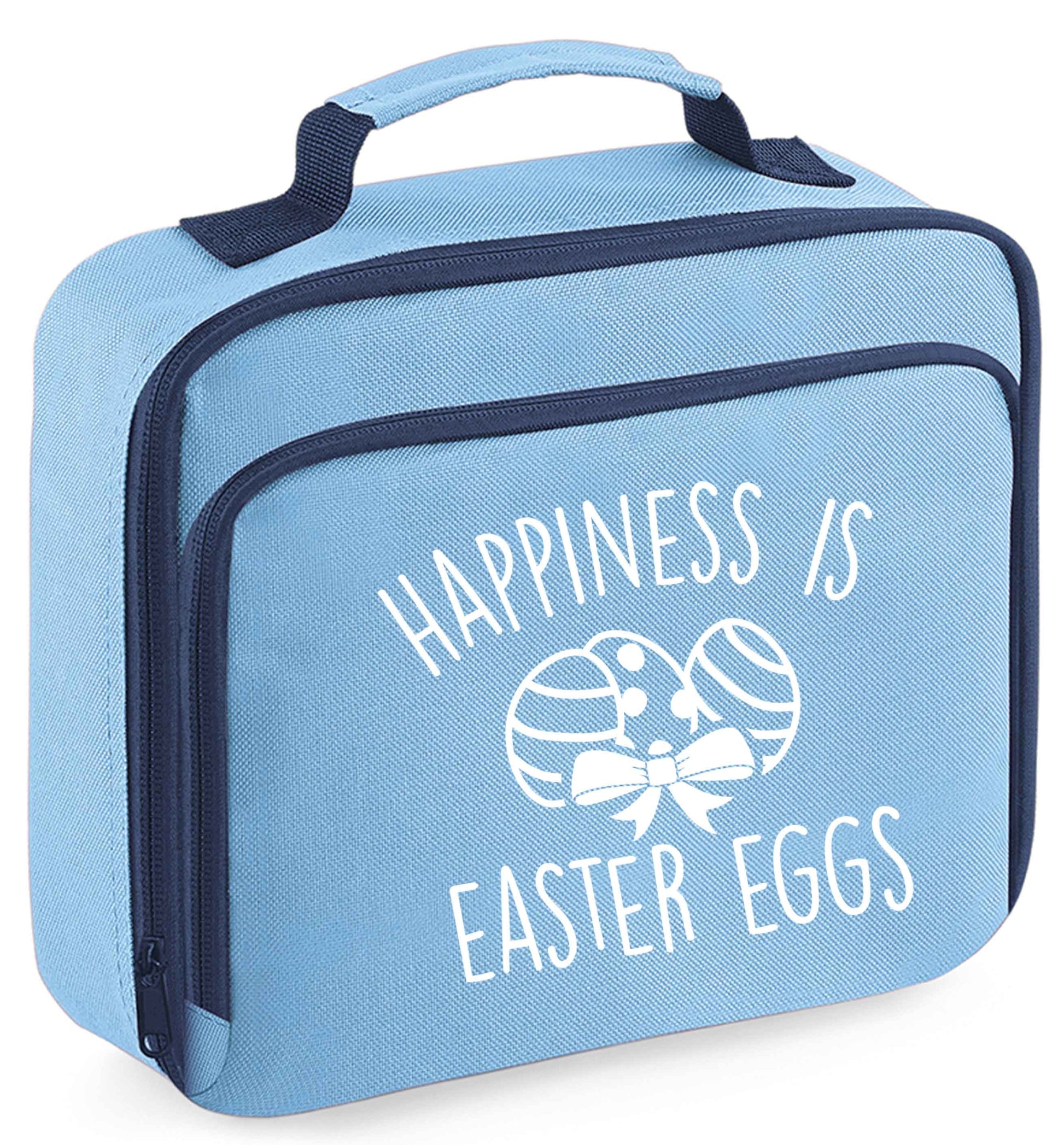 Any tex here insulated blue lunch bag cooler