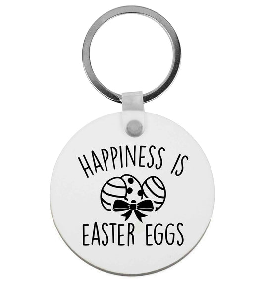 Happiness is Easter eggs | Keyring