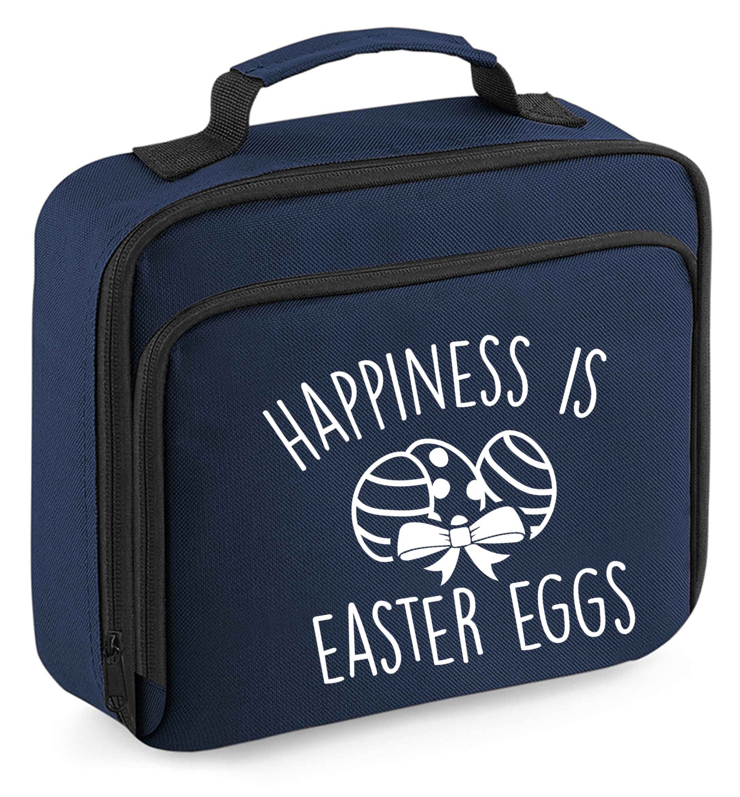 Any tex here insulated navy lunch bag cooler