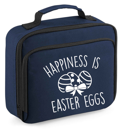 Any tex here insulated navy lunch bag cooler