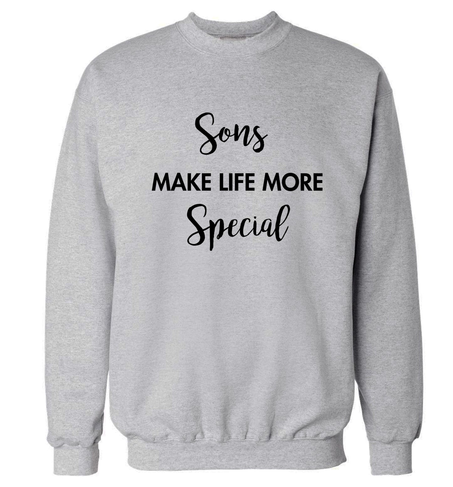Daughters make life more special Adult's unisex grey Sweater 2XL